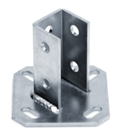 TERMOCLIP 09255003 Фланец седельный универсальный с усиленной опорой 38-41 6F6 135x96x135, 6,0 / 4,0 мм