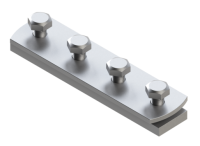 TERMOCLIP 09247001 Соединитель продольный 38-40 8F4 M10 40x17x152, 4,0 / 8,0 мм