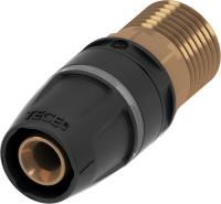 TECE 8713111 TECElogo Соединение прямое с ниппелем 63 х 2", бронза