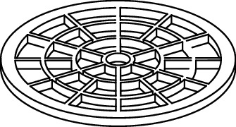 TECE 660005 TECEdrainline Решетка для волос