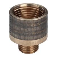 VIEGA 650865 Фитинг резьбовой редукционная вставка, 11/4" x 11/2" наружная/внутренняя, бронза