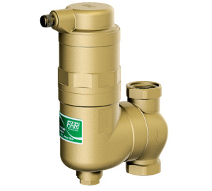 FAR FA 2254 34  Деаэратор компактный, с поворотным соеденинем, 3/4", ВР-ВР
