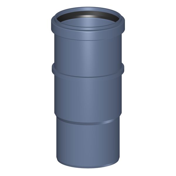 POLOPLAST P2338 POLO-KAL NG Компенсационный патрубок PKL DN90, длина 212 мм, с предустановленными уплотнительными кольцами, синий