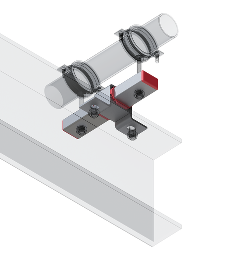 TERMOCLIP 09413002 Опора скользящая В40x25 F2
 120x50x200,  мм