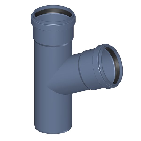 POLOPLAST P2222 POLO-KAL NG Тройник PKEA DN/OD 75/75, 67,5°, синий