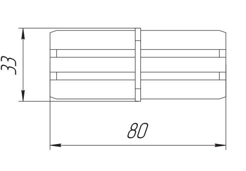 RIVO 100014 Fix Торцевое соединение профиля