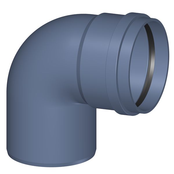 POLOPLAST P2965 POLO-KAL NG Отвод PKB DN200, 87,5°, синий