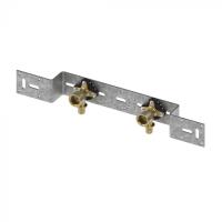 TECE 721009 TECEflex Монтажный комплект 16 х Rp1/2" TECEflex с настенными уголками из стандартной латуни, усиленной монтажной пластиной и звукоизолирующими прокладками