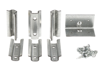 ХОМмет ХМ90909996 Комплект кронштейнов для установки застенного модуля любого производителя в профильную систему, комплект