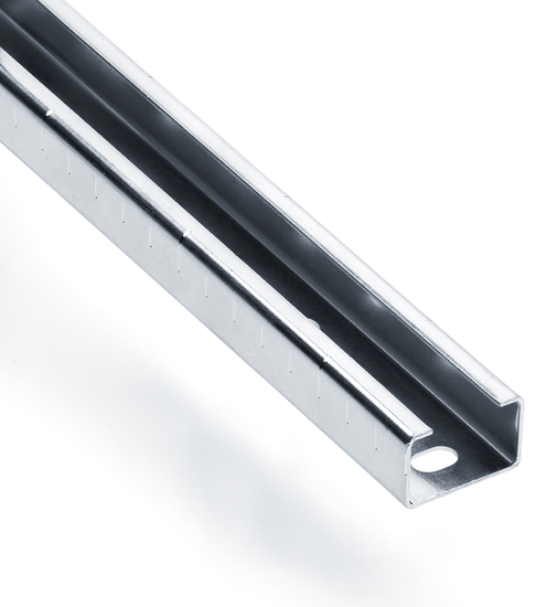 TERMOCLIP 09101102 Профиль монтажный TSC  28x18x3000, 1 мм