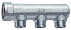 FAR FK 3050 C1 MultiFAR Коллектор концевой 1" с 3 отвод.  36мм, М24х19