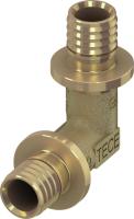 TECE 767016 TECEflex Уголок соединительный TECEflex 90* 16/16, латунь