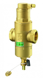 FAR FA 2225 1  Деаэратор COMBI совмещенный с грязуловителем, 1", ВР-ВР, с магнитом