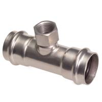 CONEX BANNINGER PS4130G10816108 >B< Press Inox  Тройник с внутренней резьбой  108x2"x108