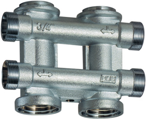 FAR FK 3750 C34 MultiFAR Коллектор параллельный 3/4" 2+2