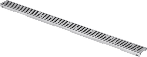 TECE 601511 TECEdrainline Декоративная решетка "basic", нержавеющая сталь, сатин, для душевого канала, прямая 1500