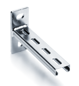 TERMOCLIP 09371005 Монтажная консоль ТСА 41x21x600, 2 мм