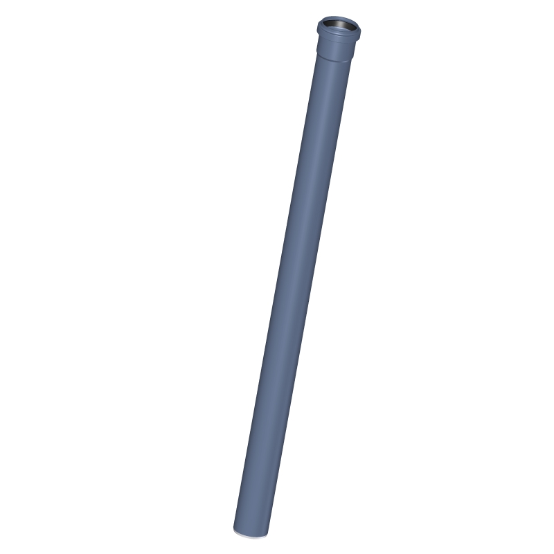 POLOPLAST P2029 POLO-KAL NG Труба канализационная DN 50, длина 750 мм, 3-х слойная, шумопоглощающая, с раструбом PKEM, синий