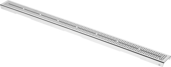 TECE 601550 TECEdrainline Декоративная решетка "quadratum", нержавеющая сталь, глянец  для душевого канала, прямая 1500