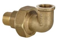 CONEX BANNINGER 8098G016000000 СЕРИЯ 8000 Уголок 90°, разъемный 2"x2", латунь