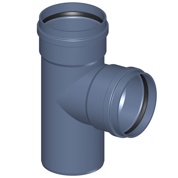 POLOPLAST P2974 POLO-KAL NG Тройник PKEA DN/OD 200/200, 87,5°, синий