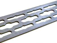 TCprofi 05-022000 Шина монтажная сантехническая 2000*50*3 мм, сталь оцинкованная