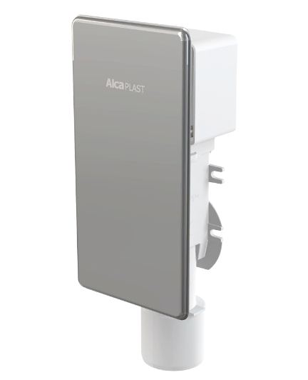ALCAPLAST AKS4 Сифон для сбора конденсата под штукатурку DN40 и DN50, нержавеющая сталь