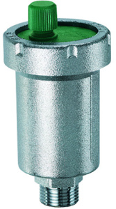 FAR FA 2050 12 GAISER Воздухоотводчик GAISER 1/2", НР, автоматический, прямой, хромированный