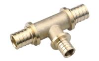 HEIMSHAFT 89216300 ProfiThermROHR Тройник 90* 16x16x16, с гильзами, латунь
