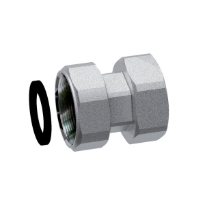 FAR FC 8321 12  Переходник с накидной гайкой, 1/2"х1/2", ВР-ВР, с EPDM