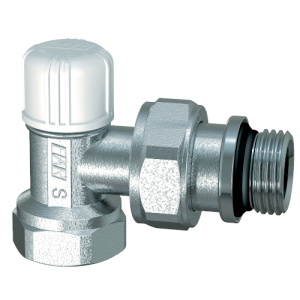 FAR FV 1215 34  Вентиль запорный угловой 3/4" ВР, EPDM