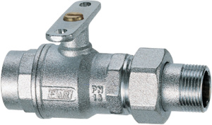 FAR FA 3017 34 ZonaFAR Кран шаровой 2-х ходовой, зонный 3/4" ВР-НР