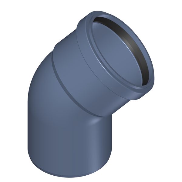 POLOPLAST P2172 POLO-KAL NG Отвод PKB DN90, 45°, синий