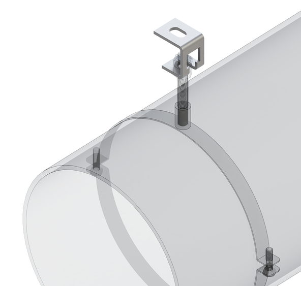 TERMOCLIP 09134001 Скоба 90˚ 4F2 35x40x46, 4 мм