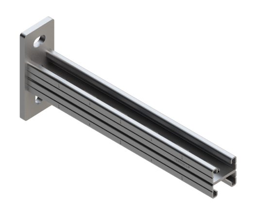 TERMOCLIP 09371202 Консоль сдвоенная 41x42x400, 2 мм