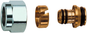 FAR FC 6076 58802  Концовка дляпластиковой труб, 16х2 евроконус 1/2"