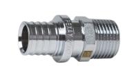 РЕХАУ 12685703001 RAUTHERM S Переходник с наружной резьбой THERM S 20 - R 1/2, Хромированная латунь