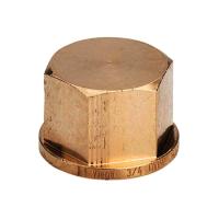 VIEGA 281854 Фитинг резьбовой заглушка, 3/8" x  внутренняя/, бронза