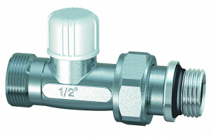 FAR FV 1305 C12  Вентиль запорный прямой 1/2" М24х19, EPDM (аналог FV 1300 C12)