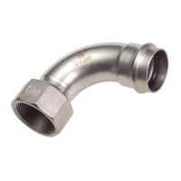 CONEX BANNINGER PS4002G0541600 >B< Press Inox  Отвод 90° однораструбный, резьба внутренняя  54x2"