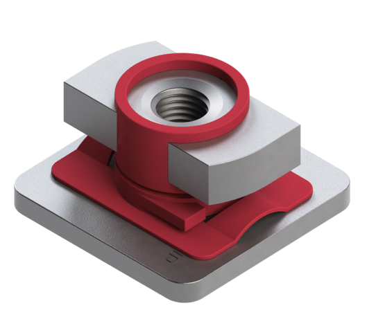 TERMOCLIP 09365002 Гайка быстрого монтажа 41 8F  20x20x50, 6 мм