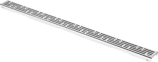 TECE 600810 TECEdrainline Декоративная решетка "basic", нержавеющая сталь, глянец  для душевого канала, прямая 800