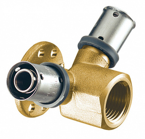 FAR 4916 1601 PressFAR Пресс-тройник трехосный, 120 гр., 16х2-1/2"(ВР), для арт7477, латунь, без покрытия