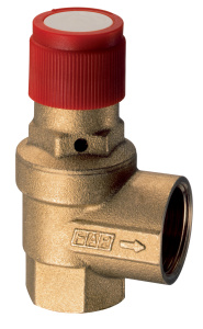 FAR FA 2005 123415  Клапан предохранительный латунный 1,5бар, 1/2"х3/4" ВР