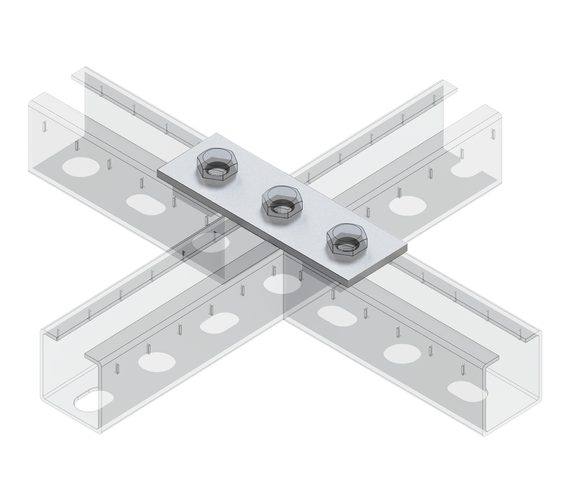 TERMOCLIP 09258001 Пластина соединительная 38–41 4F3 38x4x118, 4 мм