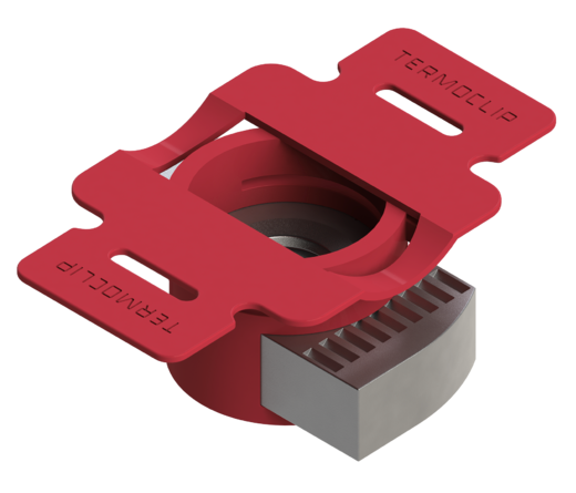 TERMOCLIP 09366001 Гайка быстрого монтажа потайная 41 8F 20x20x50, 6 мм