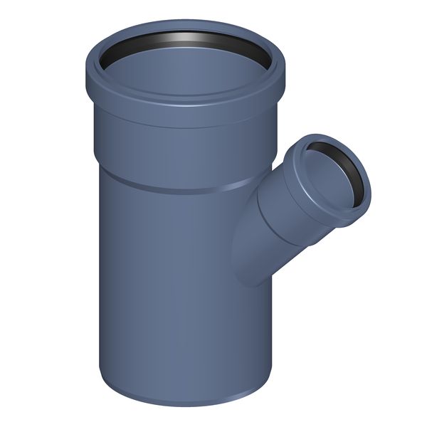 POLOPLAST P2224 POLO-KAL NG Тройник PKEA DN/OD 110/50, 45°, синий