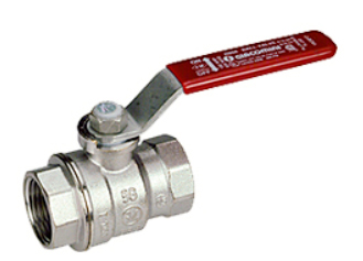 TECE 13300006 Кран шаровый 2"x2" внутренняя/внутренняя, полнопроходной, ручка рычаг