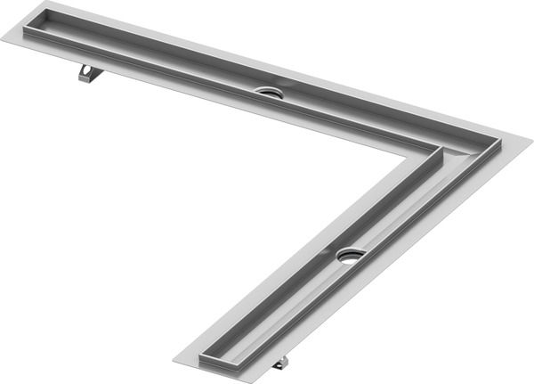 TECE 611000 TECEdrainline Угловой канал с гидроизоляционной лентой Seal System, 1000 х 1000