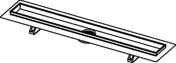 TECE 601200 TECEdrainline Дренажный канал, прямой, 120 см